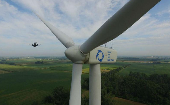 工業(yè)無(wú)人機(jī)如何完成風(fēng)力發(fā)電機(jī)巡檢?(圖2) 巡檢無(wú)人機(jī)