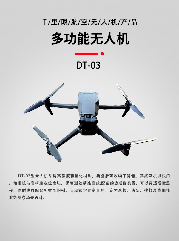 多功能無人機DT-03型(圖1) 多功能無人機DT-03型(圖1)