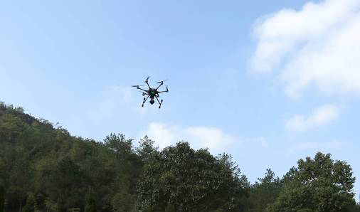 無人機(jī)助力煙臺(tái)市森林督查(圖1)
